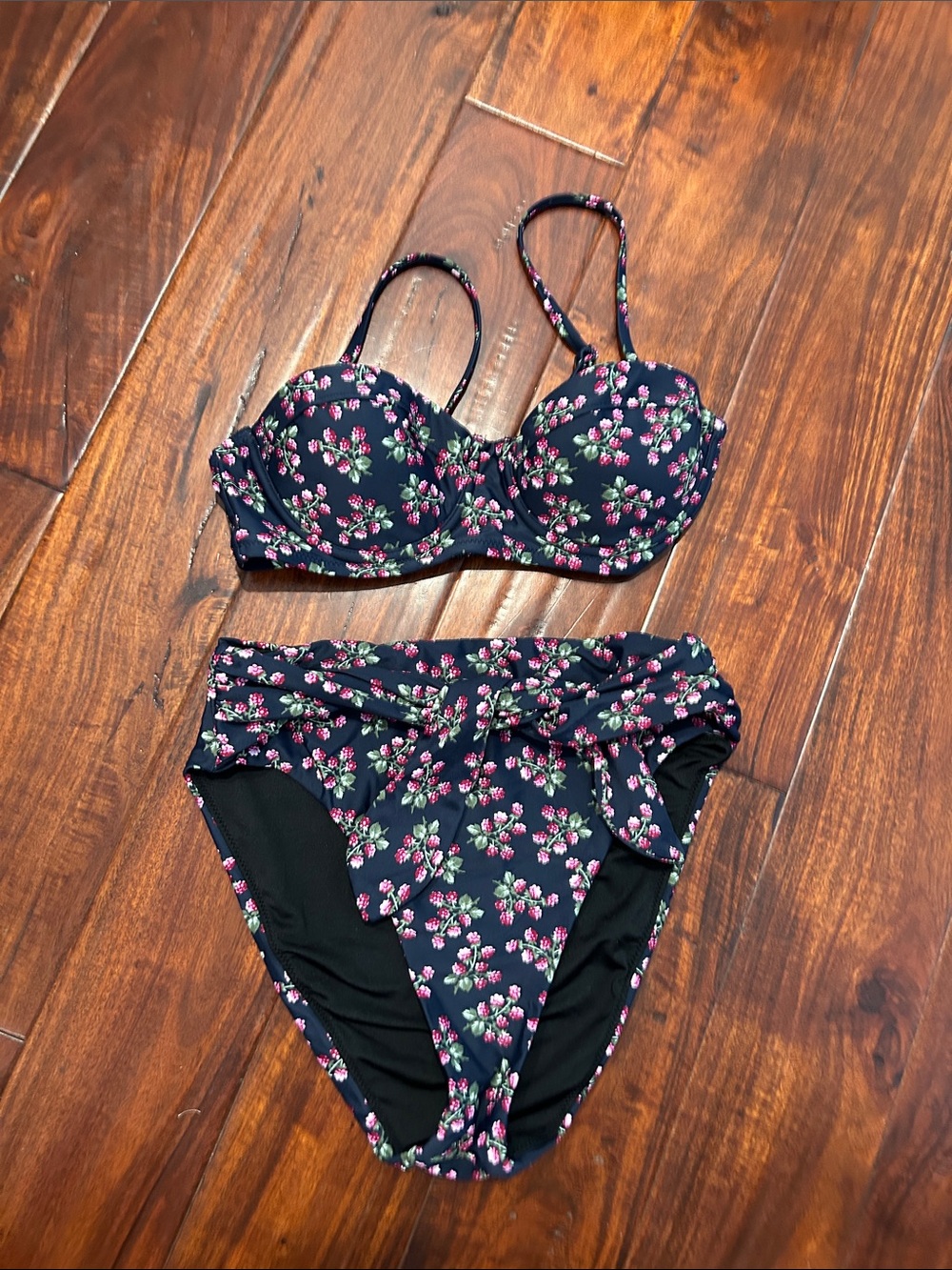 J. Crew High Waist Bikini and Underwire Top
